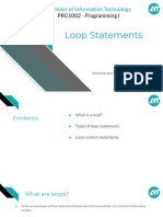 C++ 5. Loop Statements