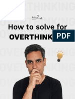 How To Solver For Overthinking