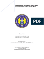 Analisis Budaya K3 Dengan Nordic Occupational Safety Climate Questionnaire Dan Safety Culture Maturity Model