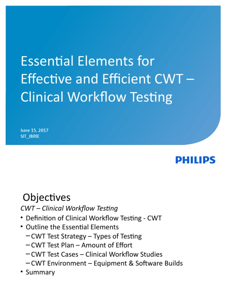 Clinical Workflow Testing Essentials | PDF | Software Testing | Medical ...