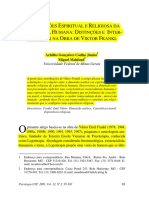 Achilles Gonçalves Coelho Júnior - As Dimensões Espiritual e Religiosa Da Experiência Humana