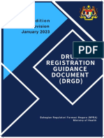 Complete Drug Registration Guidance Document DRGD 3rd Edition 4th Revision January 2023