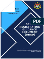 Complete Drug Registration Guidance Document DRGD 3rd Edition 2nd Revision January 2022