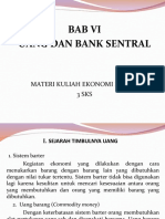 Bab 6 - Uang Dan Bank Sentral
