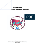 Aggregate Technician Training Manual