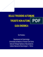 Eco Bolile Tiroidiene Autoimune Dan Niculescu