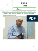 Aturan Menjalin Hubungan Manusia