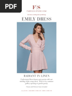 Fabrics-store-Cora - Half Sleeve Linen Dress-1 | PDF | Seam (Sewing) |  Clothing