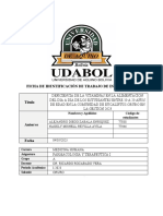 Trabajo de Investigacion Farmacologia y Terapeutica .Zabala Alejandro y Revilla Avila