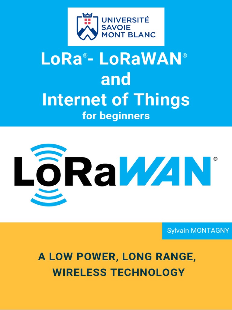 Book LoRa LoRaWAN and Internet of Things | Download Free PDF | Decibel ...