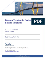 C04-065 - Bitumen Tests For The Design of Flexible Pavements