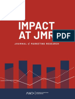 Customer Satisfaction An Organizing Framework For Strategy Impact at JMR