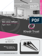 Khedr SLD - Slot Linear Diffuser