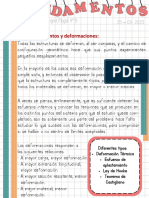 Diferentes Tipos de Deformaciones y Desplazamientos