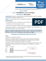 Matemática 3er. Curso Plan Común