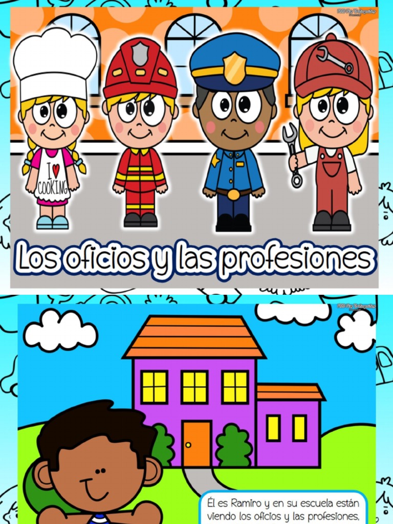 Cuento Los Oficios Y Las Profesiones Pdf