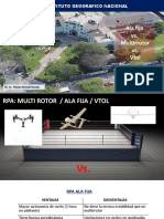 ALA FIJA VS MULTIROTOR Vs Hibrido