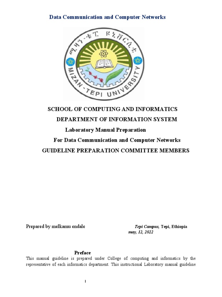 Data Communication and Computer Networks | PDF