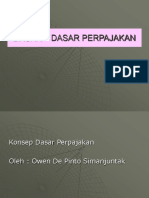 Dasar Dasar Perpajakan Pertemuan 1