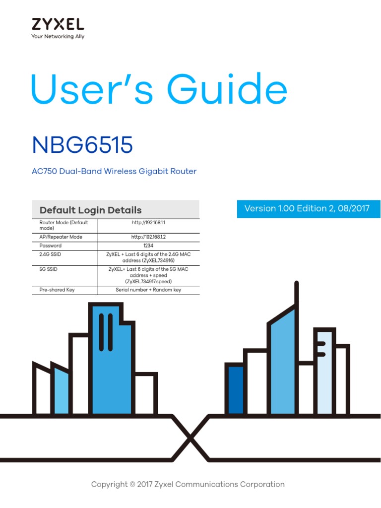 Fresh Look at Zyxel Nbg6515 Pdf Wireless Lan
