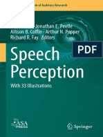 Speech Perception Holt