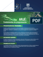 Brochure Universidad Sergio Arboleda - Programas Gratuitos 4.0