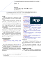 ASTM D2726 - 2019 - Bulk Specific Gravity and Density of Non-Absorptive Compacted Asphalt Mixtures
