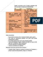 Psicometría Vs Proyectivas