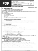 Identifying Physical Database Requirements