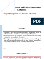 CH 5 - Project Management and Resource Allocation