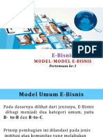 P3. Model Model E-Bisniss