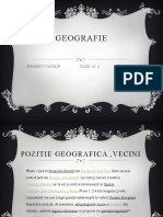 Proiect Geografie