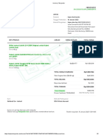 Invoice - Tokopedia - Pembelian Kebutuhan Kabel Dan Selotip Listrik 3 Pcs