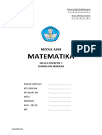 Modul Ajar Matematika Kelas 4 Semester 1 (Gurusekali)