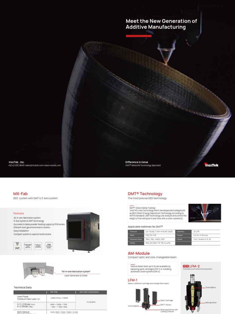 Insstek brochure eng 2022 update ver4 pdf titanium laser