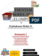 Modul 10 - Pend. B.Indo - Kelompok 2 N