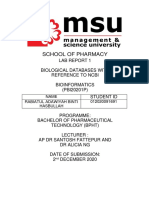 Lab Report 1 Bioinformatics