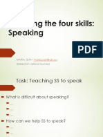 M3 Teaching Speaking