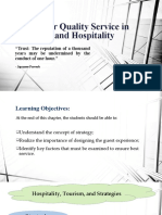 Chapter 3 Strategies For Quality Service in Tourism and Hospitality