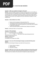 History Chapter 1 Question and Answers