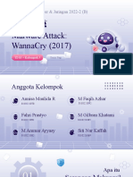 WannaCry Ransomware (2017)