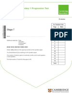 CPT Stage-7-Math