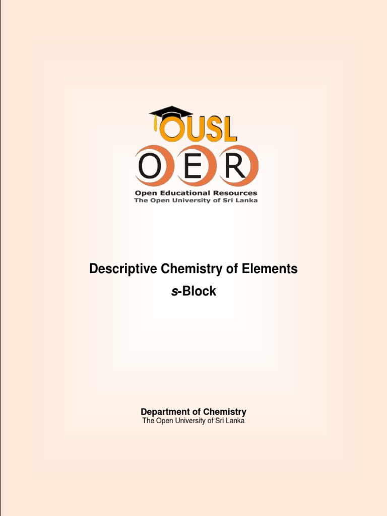 S Block PDF Hydroxide Sodium Hydroxide