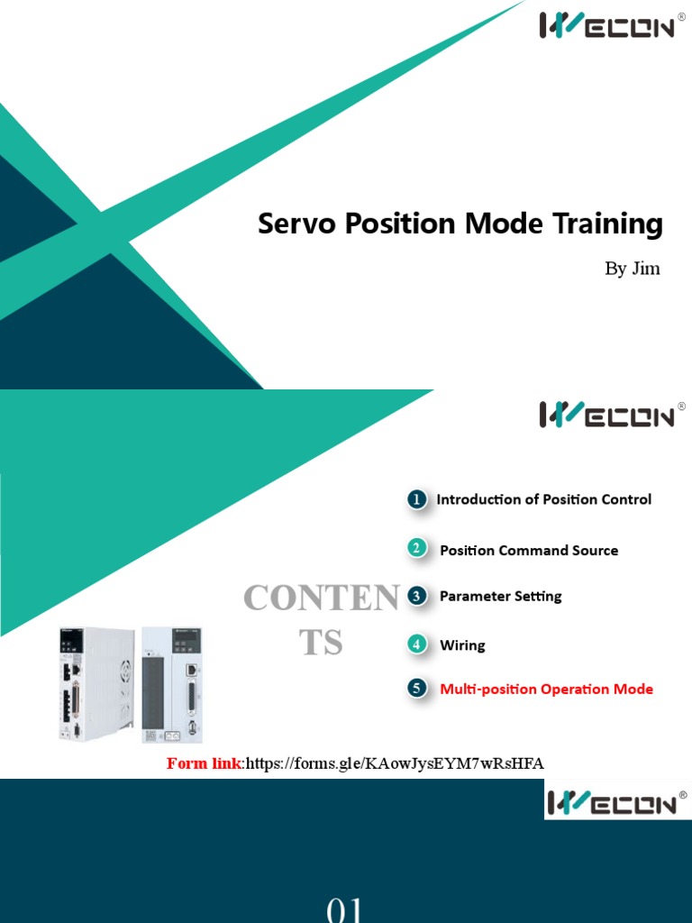 Servo Position Control Training Guide | PDF | Filter (Signal Processing ...