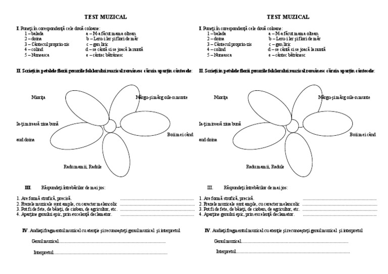 Testmuzicalinspectie | PDF