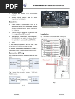 P-9935 Modbus Communication Card Issue1.01