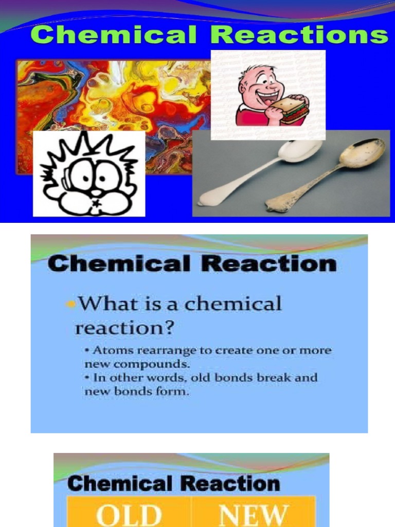 Chemical Reaction PDF