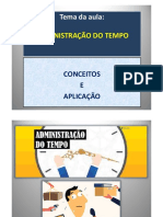 Aula de Administração Do TEMPO