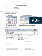 Analisis Alokasi Waktu Kls 8