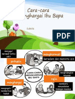 U4 Cara-Cara Menghargai Ibu Bapa